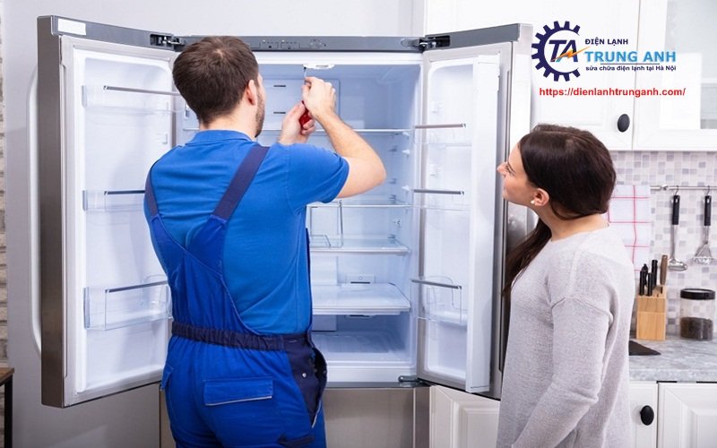 Điện lạnh Trung Anh chuyên sửa tủ lạnh Toshiba uy tín tại Hà Nội