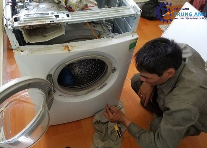 sửa máy giặt tại Long Biên của Điện Lạnh Trung Anh