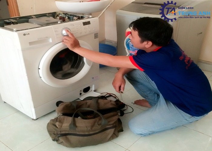 Dịch vụ sửa máy giặt tại nhà Hà Nội nhanh chóng